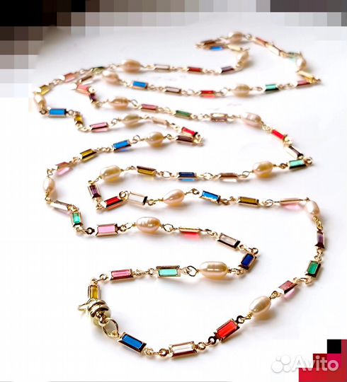 Очаровательное ожерелье безель и серьги с натураль