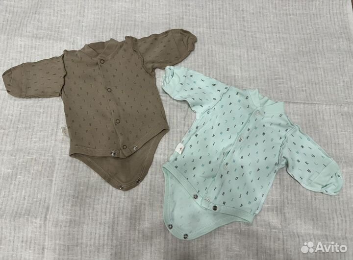 Вещи для новорожденного р 50-56 Mjolk Sinsay