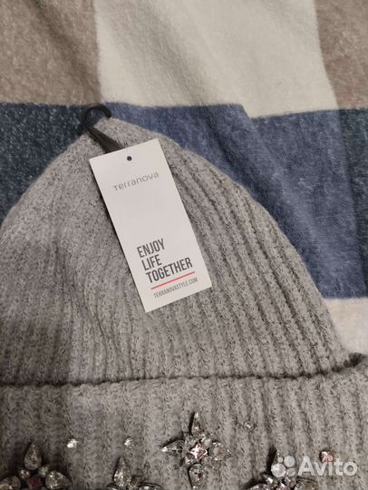 Шапка женская вязаная новая