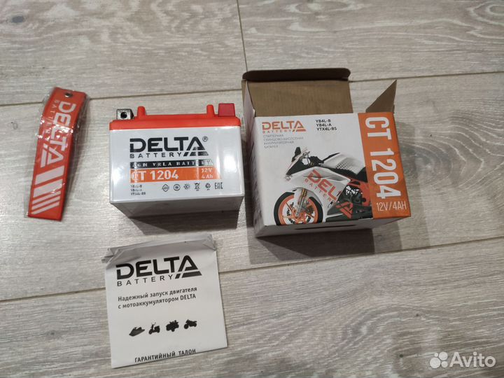 АКБ delta CT1204 12v/4Ah