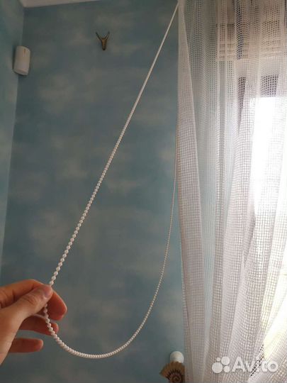 Рулонные шторы и шторы 2 шт в комплекте