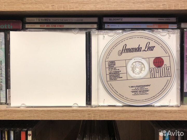 CDr диск самопал Amanda Lear