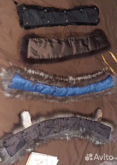 Меховой воротник песец