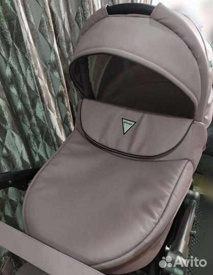 Коляска 2 в 1 эко кожа
