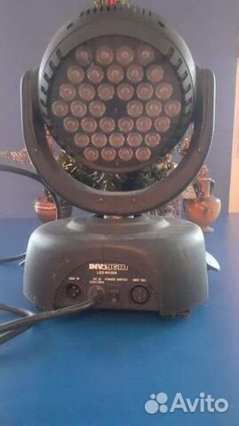 Вращающаяся голова invlight LED MH 300