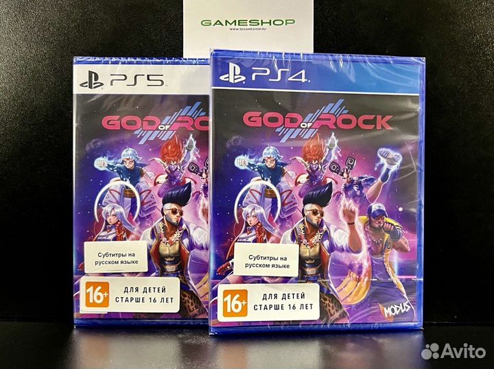 God of Rock PS4 русские субтитры