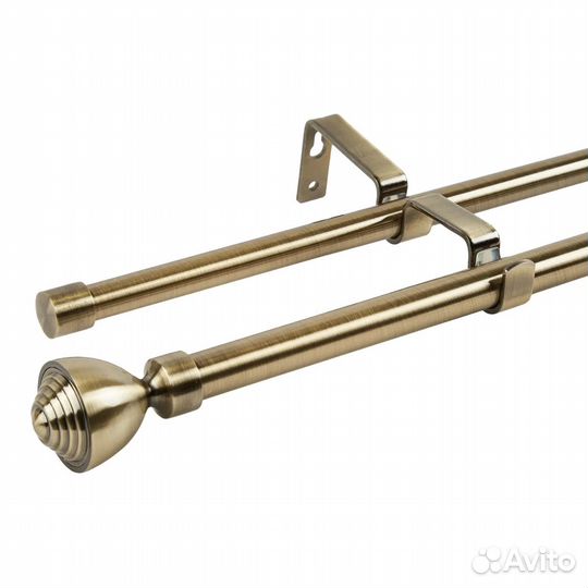 Карниз для штор двухрядный