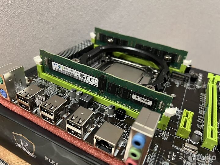 Комплект xeon e5 2689 + 16Gb