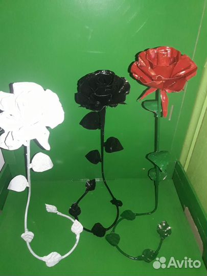 Розы из Металла