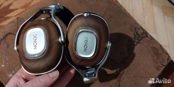 Комплект:Науш-ки Denon AH-MM 400+Цап+кастом.кабель