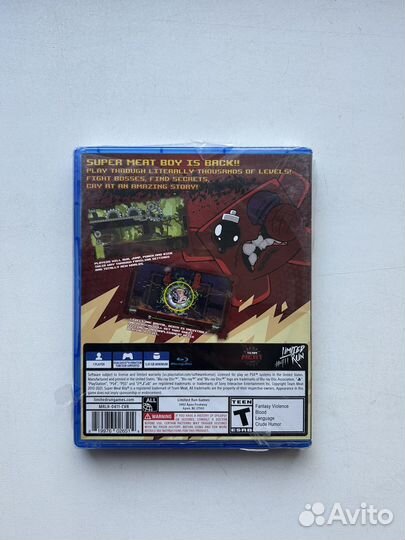 Super Meat Boy Forever (Новый) Ps4