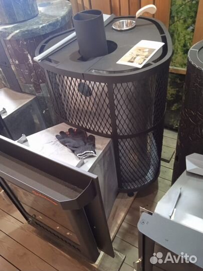 Печь для бани из нержавейки