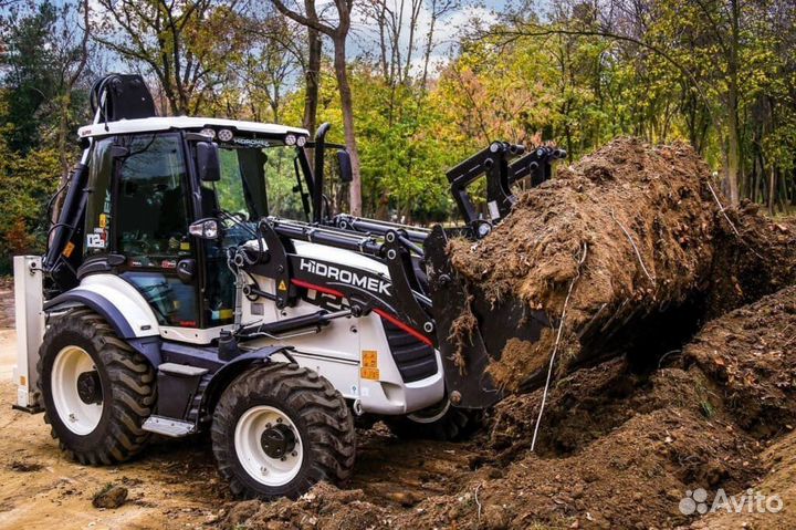 Услуги экскаватора погрузчика