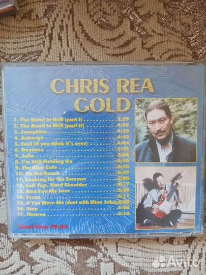 Сд диск музыка chris REA gold