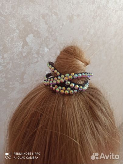 Украшение на голову (на пучок)