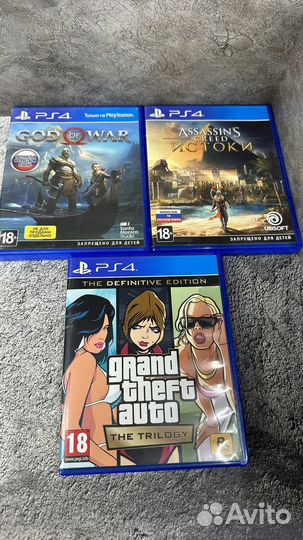 Игры PS4,PS5 5 шт