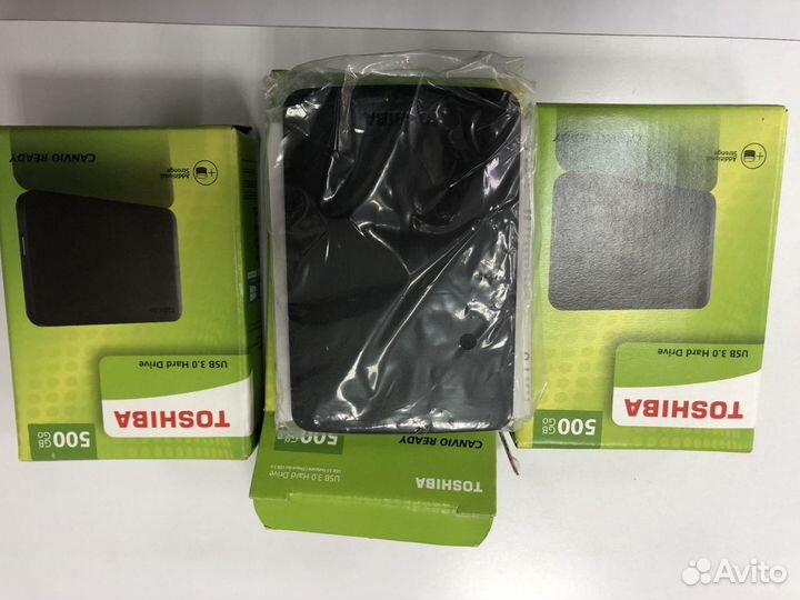 Переносной жёсткий диск 500гб. Toshiba