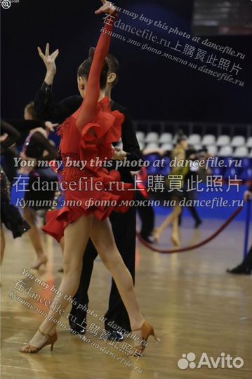 Платье для бальных танцев латина ю2