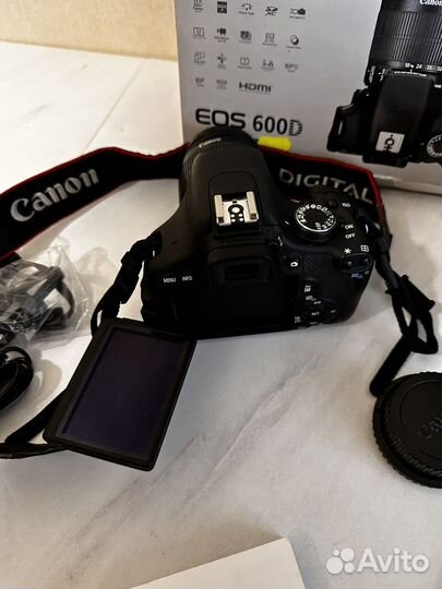 Зеркальный фотоаппарат canon 600d
