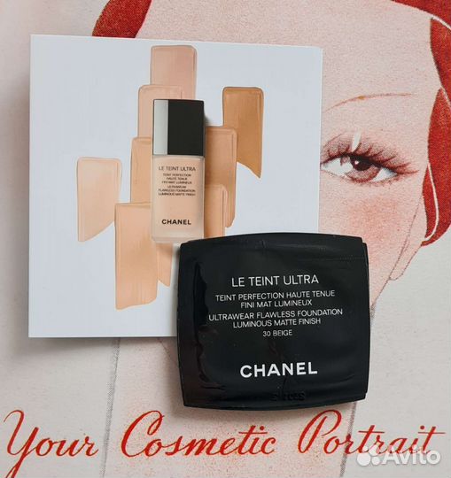 Chanel сс тональный крем пробники