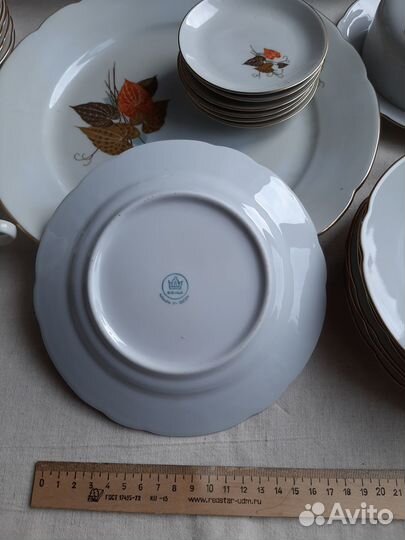 Чайно- кофейный сервиз ГДР 30 предметов