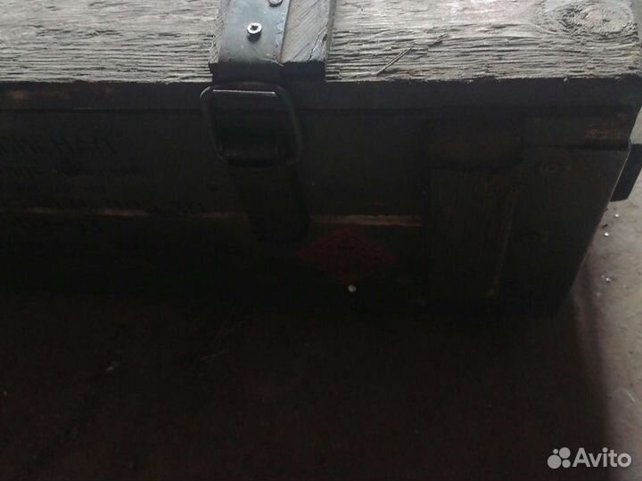 Ящик деревянный военный