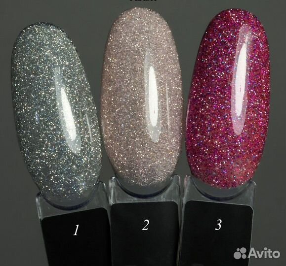 Гель-лак (светоотражающий цветной)