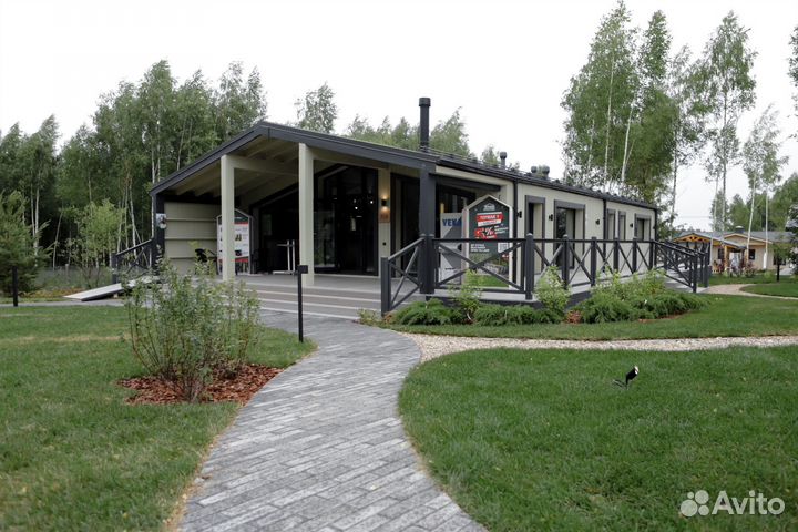 Каменный дом с участком под ключ