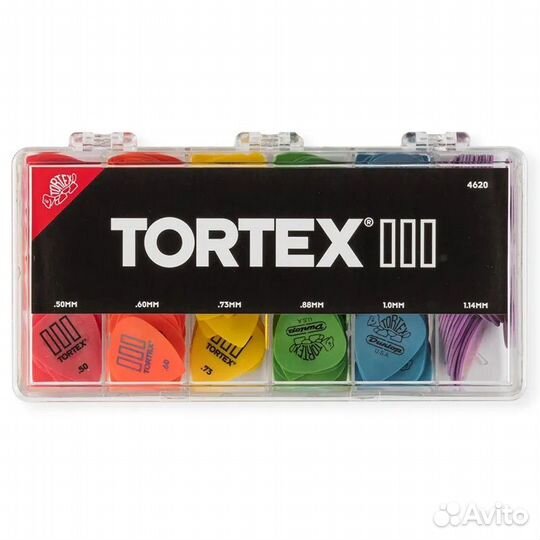 Dunlop 4620 Tortex III Коробка медиаторов