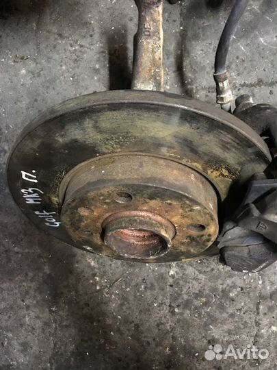 Диск тормозной передний Volkswagen Golf MK3 AAM