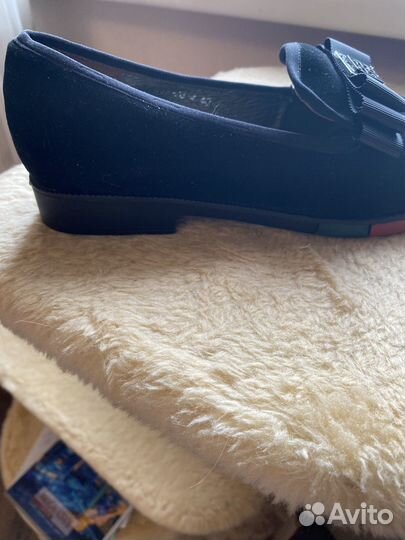 Туфли замша/велюр
