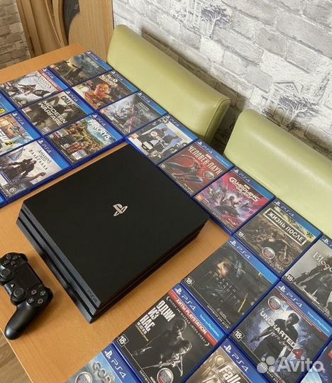 Sony PS4 pro + диск