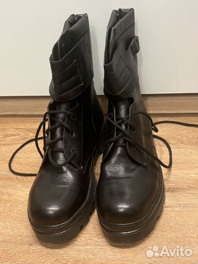 Берцы ботинки мужские натуральная кожа 47
