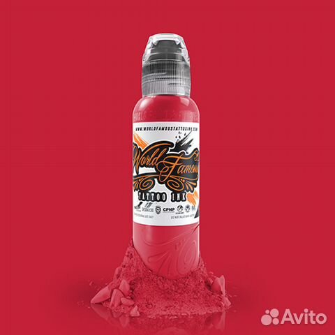 Краска для тату World Famous Rose Red