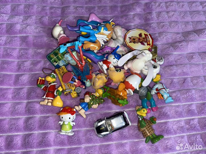 Игрушки из киндера и др