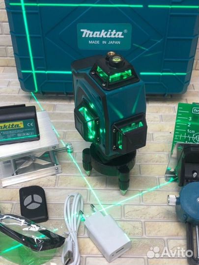 Лазерный уровень 360 Makita 4D, 16 линий