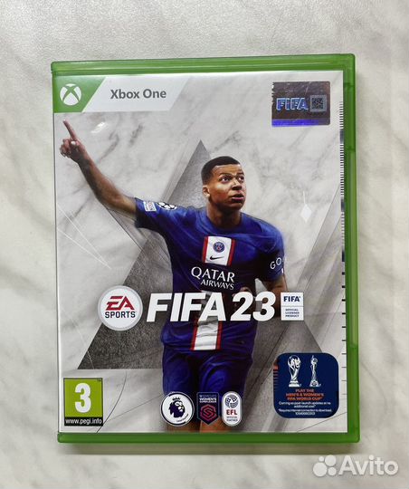 Fifa 23 на xbox one диск