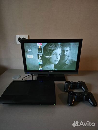 Sony playstation 3 super slim 500gb прошитая+игры