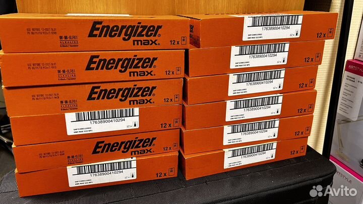 Батарейки Energizer Max Кроны 9v