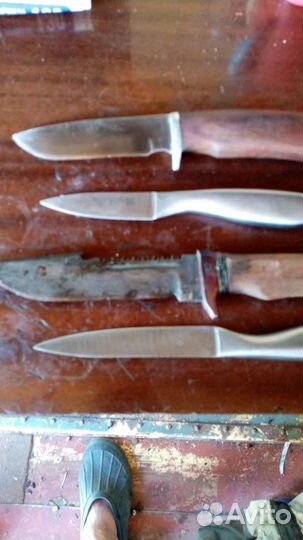 Заточка охотничьих и кухонных ножей