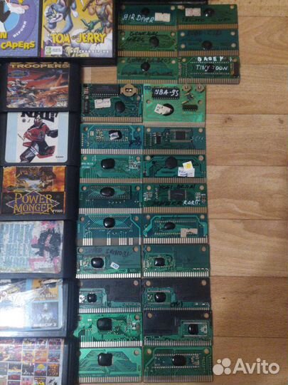 Картриджи sega/GBA