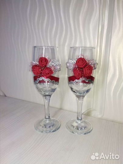 Свадебные бокалы