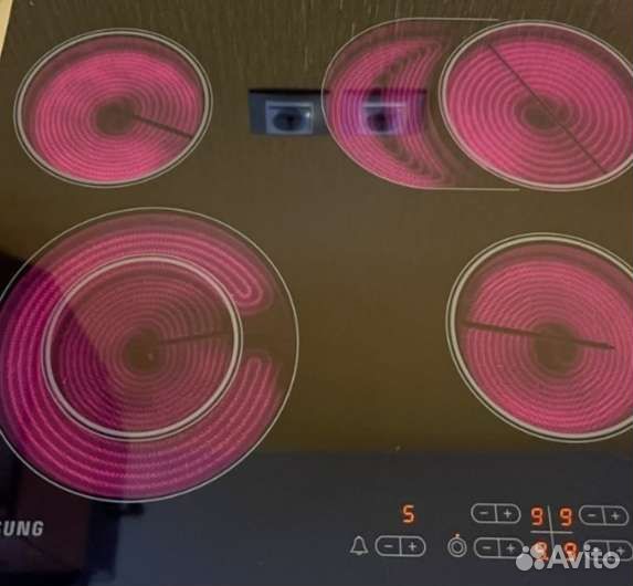 Варочная панель электрическая стеклокерамика