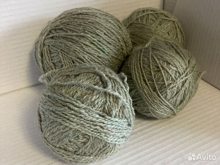 Пряжа нитки для вязания шерсть 484 грамма