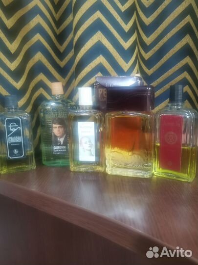 Одеколоны СССР винтаж