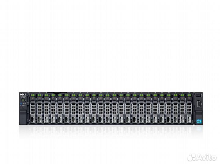 Сервер dell R730xd 2xE5-2660 v3 2x16GB 2133P 750W