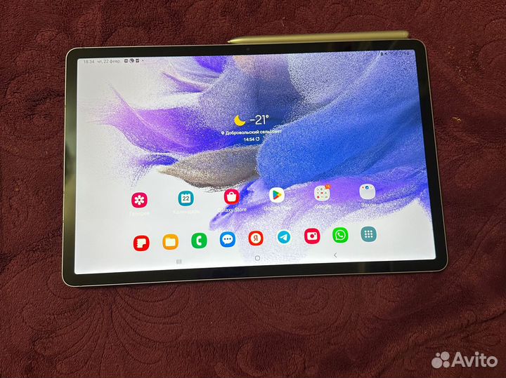 Планшет samsung galaxy tab S7 fe