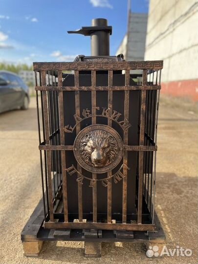 Печь для бани новая