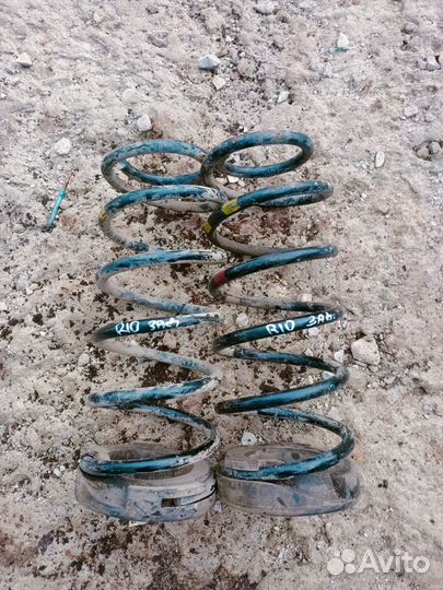 Пружины задняя Kia Rio 3. Комплект 2 шт