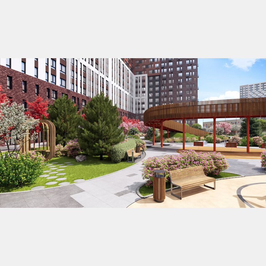 2-к. квартира, 62,3 м², 7/20 эт.